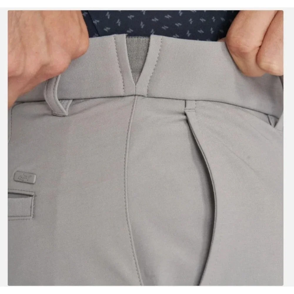 Greg Norman Men's Performance Stretch Golf Short, Gray, Size: 30, New